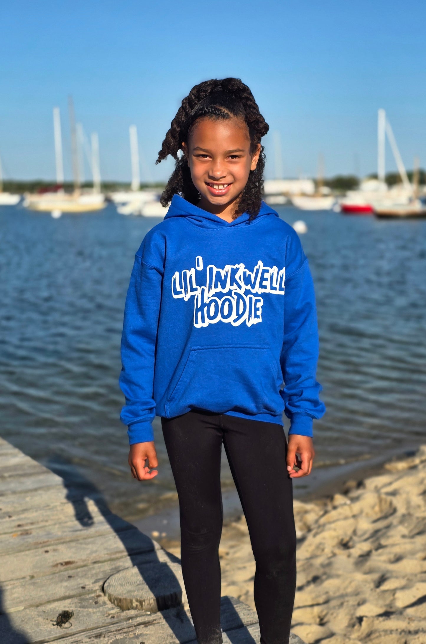 Lil' Inkwell Hoodie (Royal Blue)