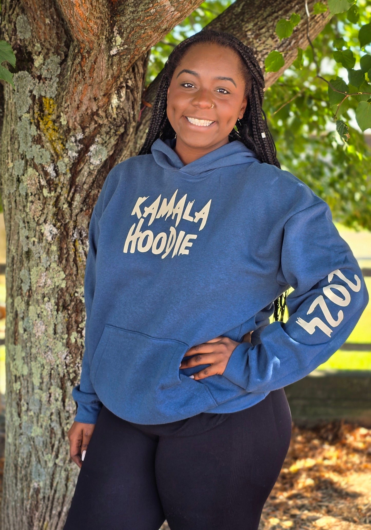 Kamala Hoodie (Sea Blue)