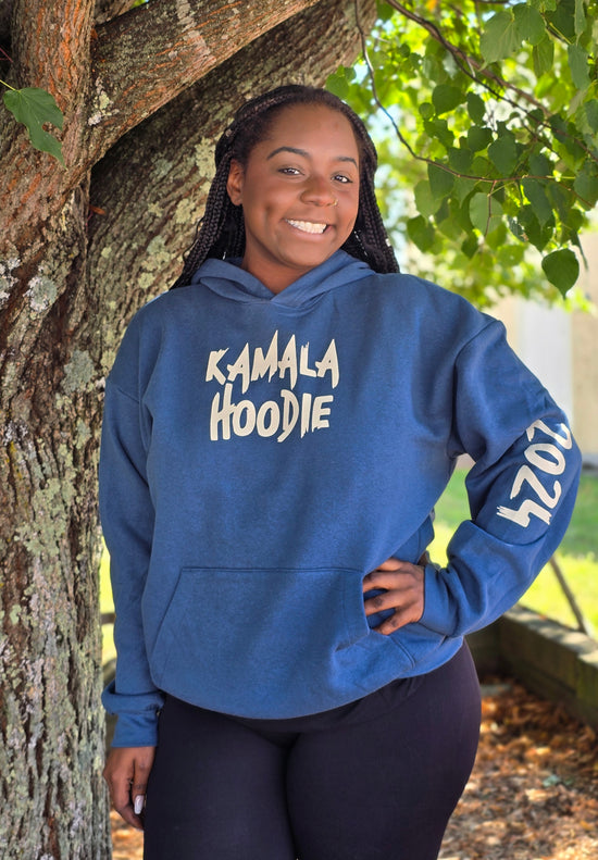 Kamala Hoodie- PINK AND GREEN