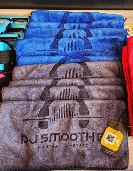 Load image into Gallery viewer, DJ Smooth B MV - Hand Towel (Blue)
