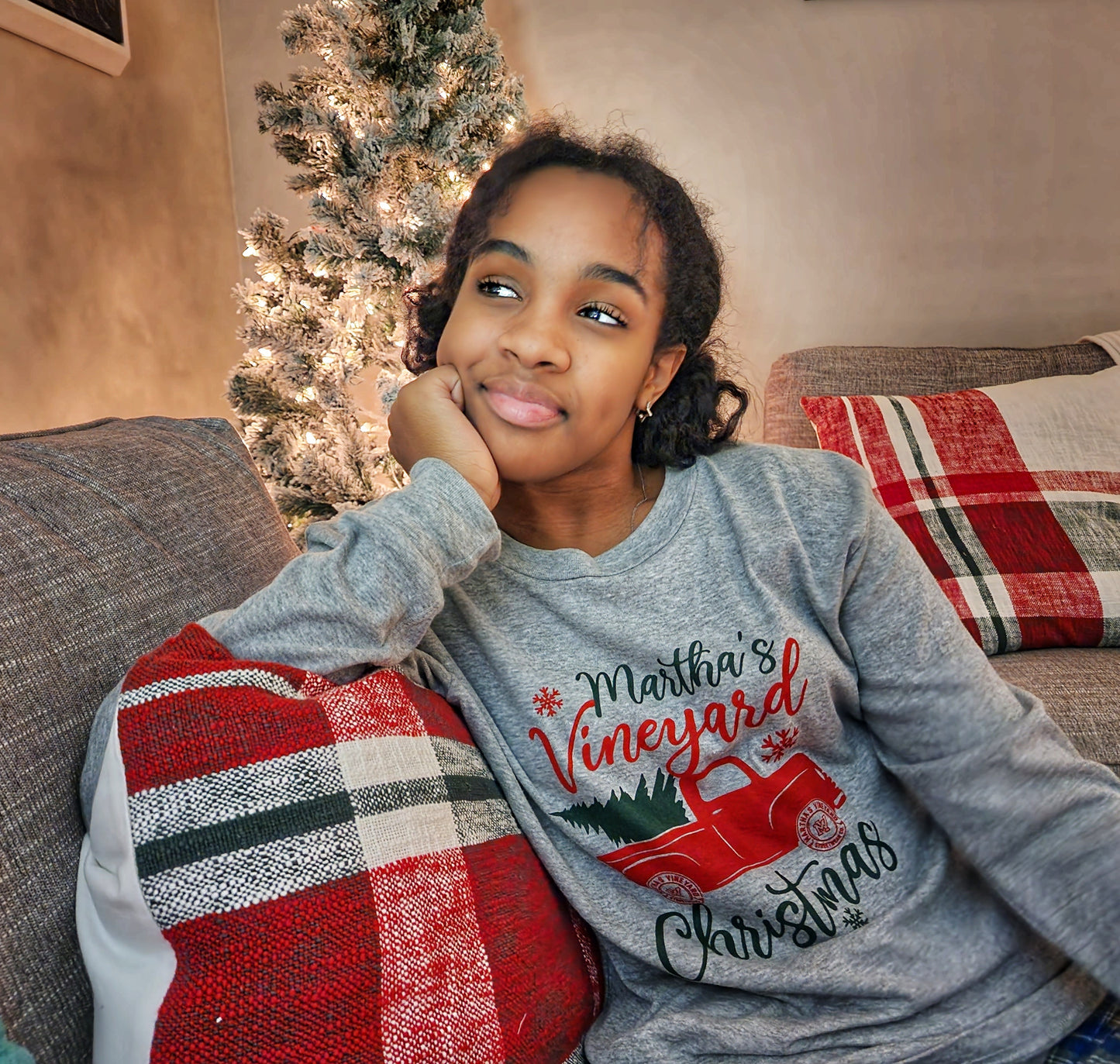 MV Christmas Pajama Top