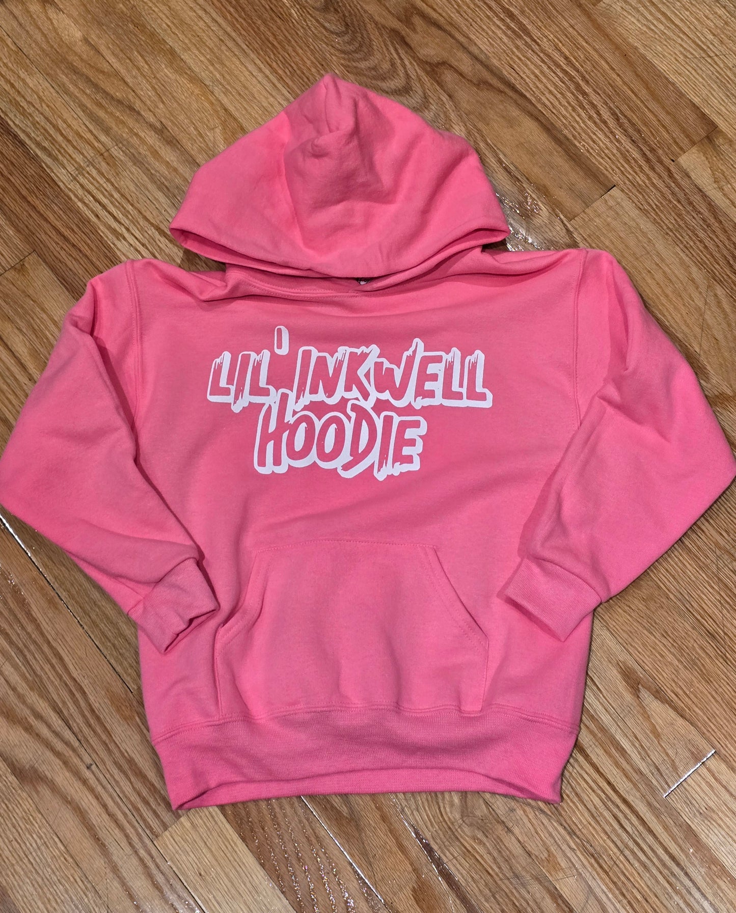 Lil' Inkwell Hoodie (Taffy Pink)