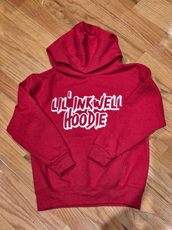 Lil' Inkwell Hoodie (Cherry Red)