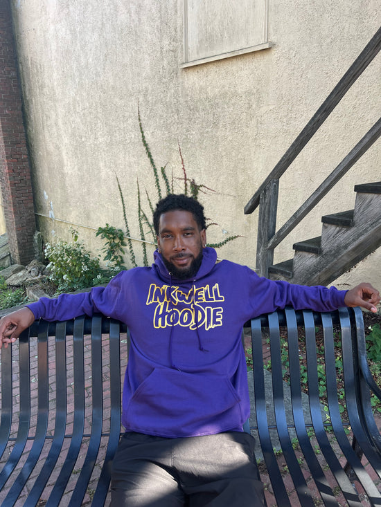 Inkwell Hoodie (purple & gold)