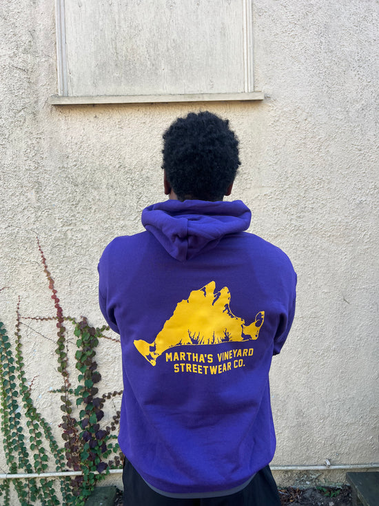 Inkwell Hoodie (purple & gold)
