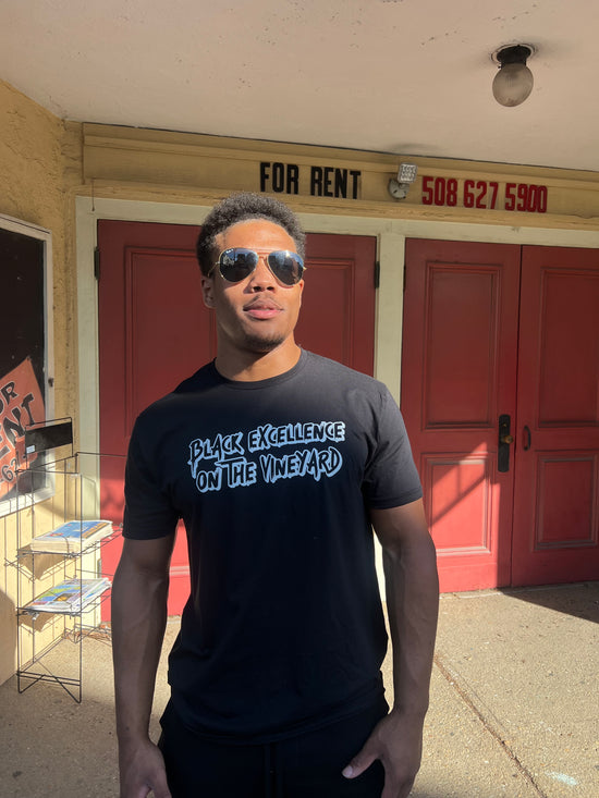 Black Excellence on The Vineyard Tee