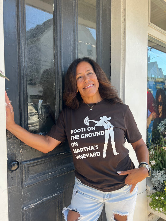 Boots On The Ground Martha's Vineyard Tee
